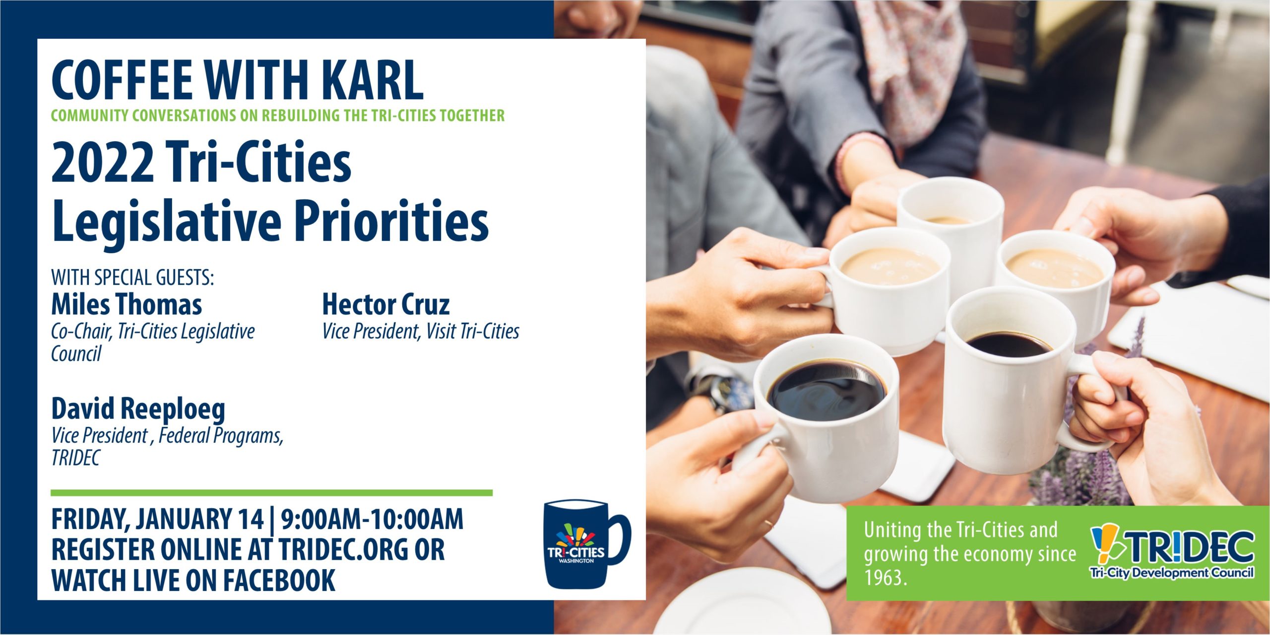 Coffee With Karl 2022 Tri-Cities Legislative Priorities